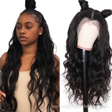 Hanfan 180% Density 13x4 13x6 Deep Wave Hd Lace Frontal Wig Human Hair 4x4 5x5 Lace Closure Wigs